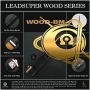 LEADSUPER WOOD BM GEN 1  - Ngọn Full Carbon Black Power AK