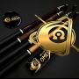 LEADSUPER WOOD BC GEN 1  - Ngọn Full Carbon Black Power AK