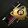 Poison M-08 Ngọn Full Carbon | Cơ Bida Lỗ Chính Hãng
