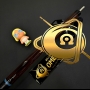 Chuôi JACOBY CUSTOM CUES 0125-107 Phiên Bản Gỗ Ziricote